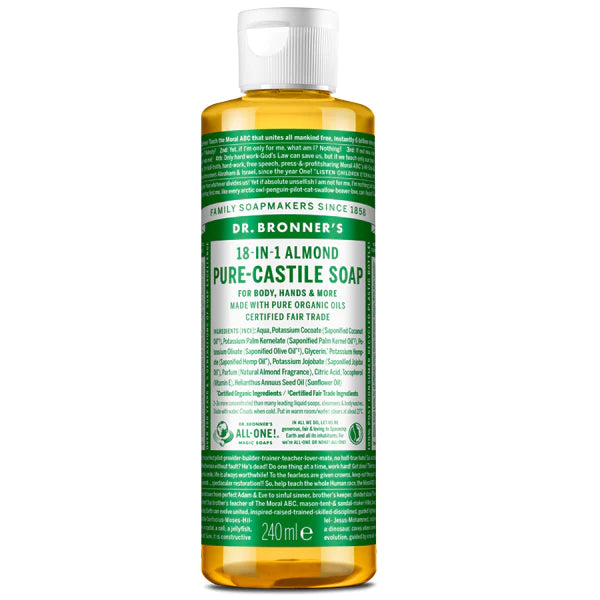 Almond Castile Liquid Soap (Org) 40243A