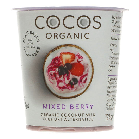 Mixed Berry Coconut Yoghurt (Org) 47385A