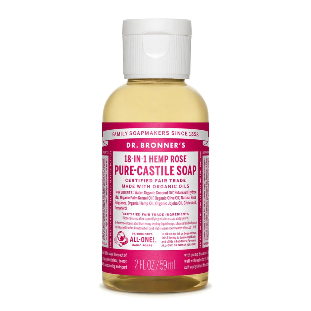 Rose Castile Liquid Soap (Org) 40066A
