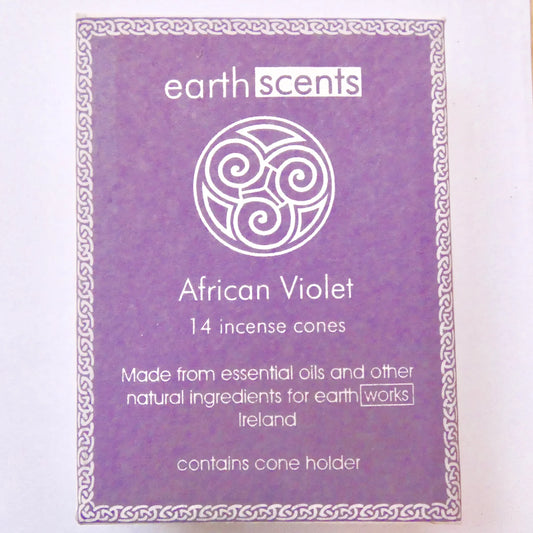 African Violet Cones 32550B