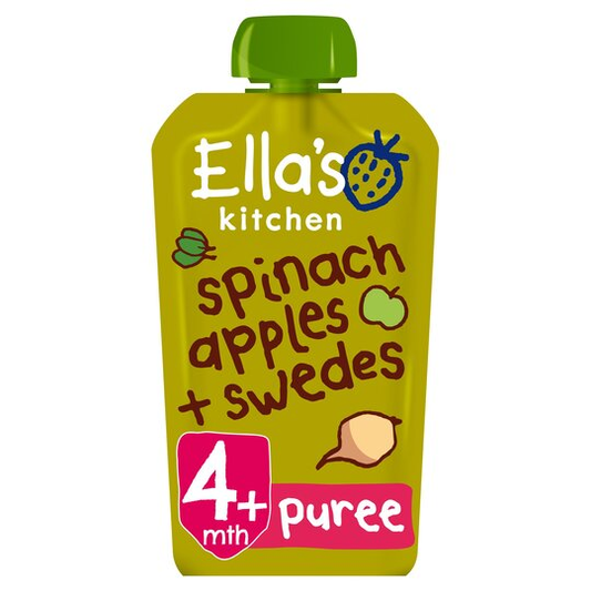 Spinach Apple Swede Baby Food (Org) 14696A