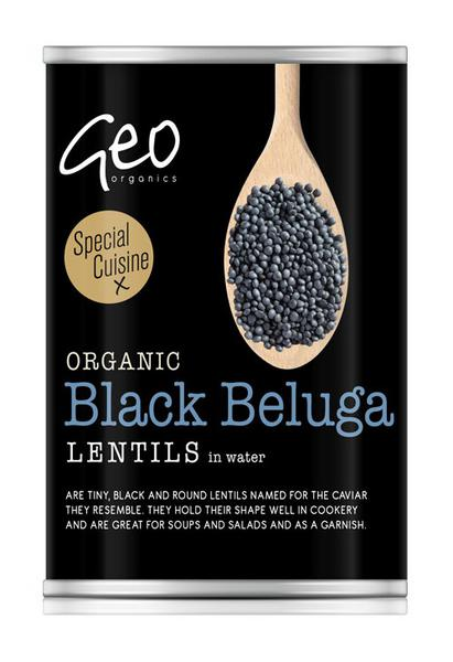 Geo Organics Black Beluga Lentils 46362A