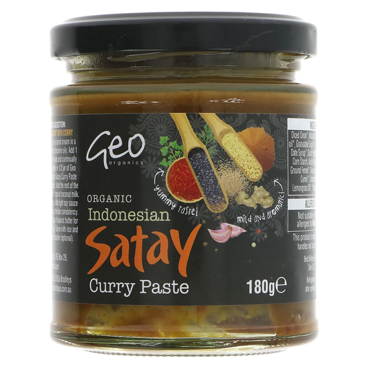 Indonesian Satay Curry Paste (Org) 38018A