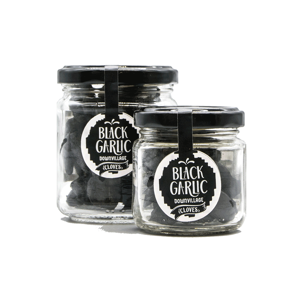 Peeled Black Garlic Snack (Pot) 21684B