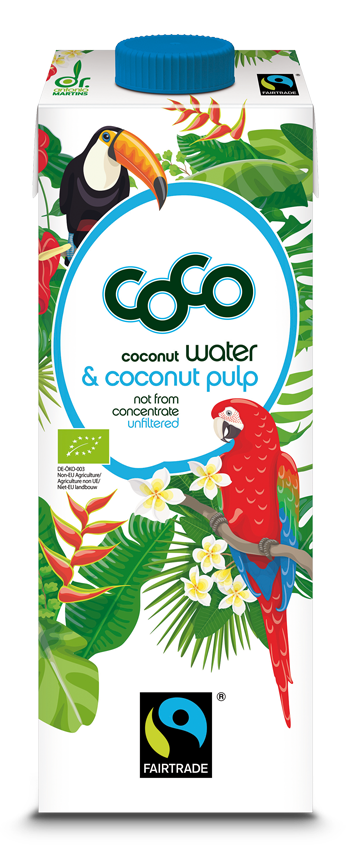 Jungle Coconut Water FT Pulp (Org) 46709A