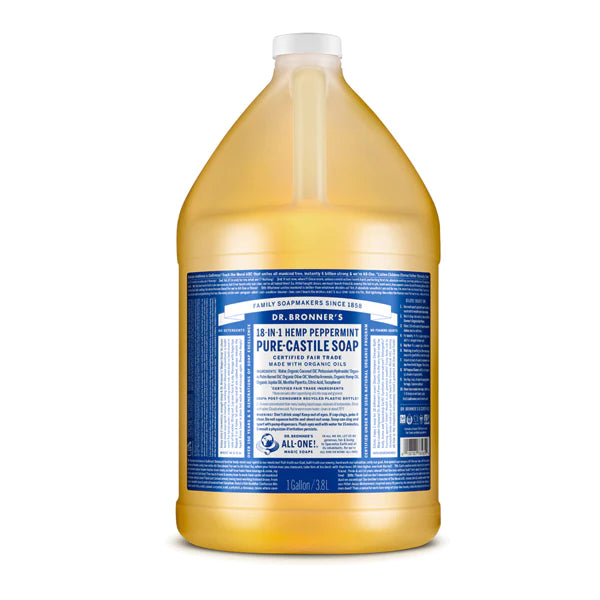 Peppermint Castile Liquid Soap (Org) 40065A