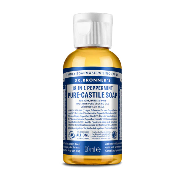 Peppermint Castile Liquid Soap (Org) 40064A