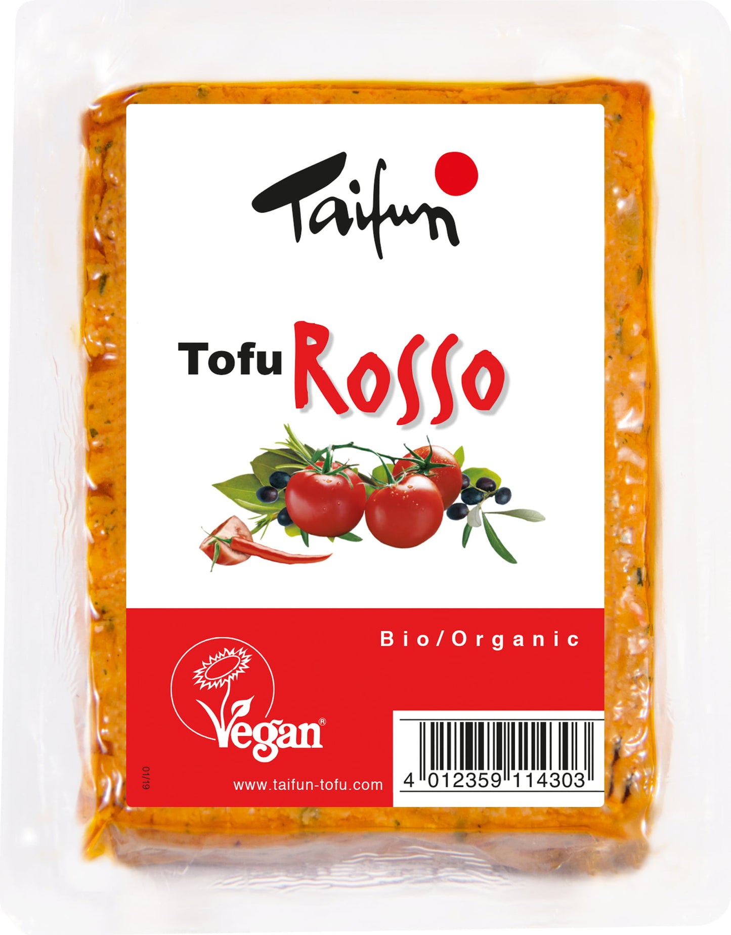 Tofu Rosso GF (Org) 14179A