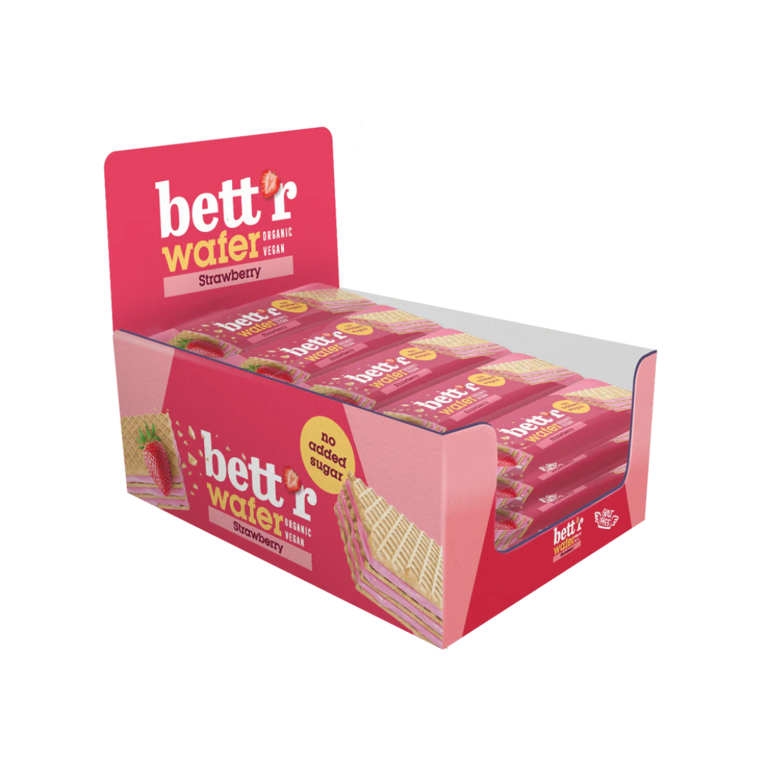 Strawberry & Cashew Wafer NAS (Org) 51072A