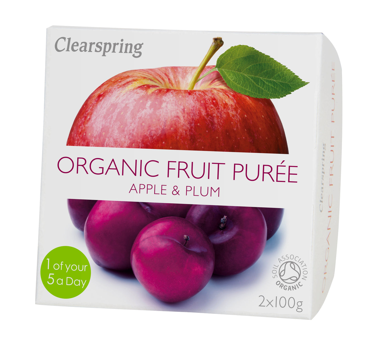 Fruit Puree - Apple/Plum (Org) 10678A Default Title / 12x2x100g