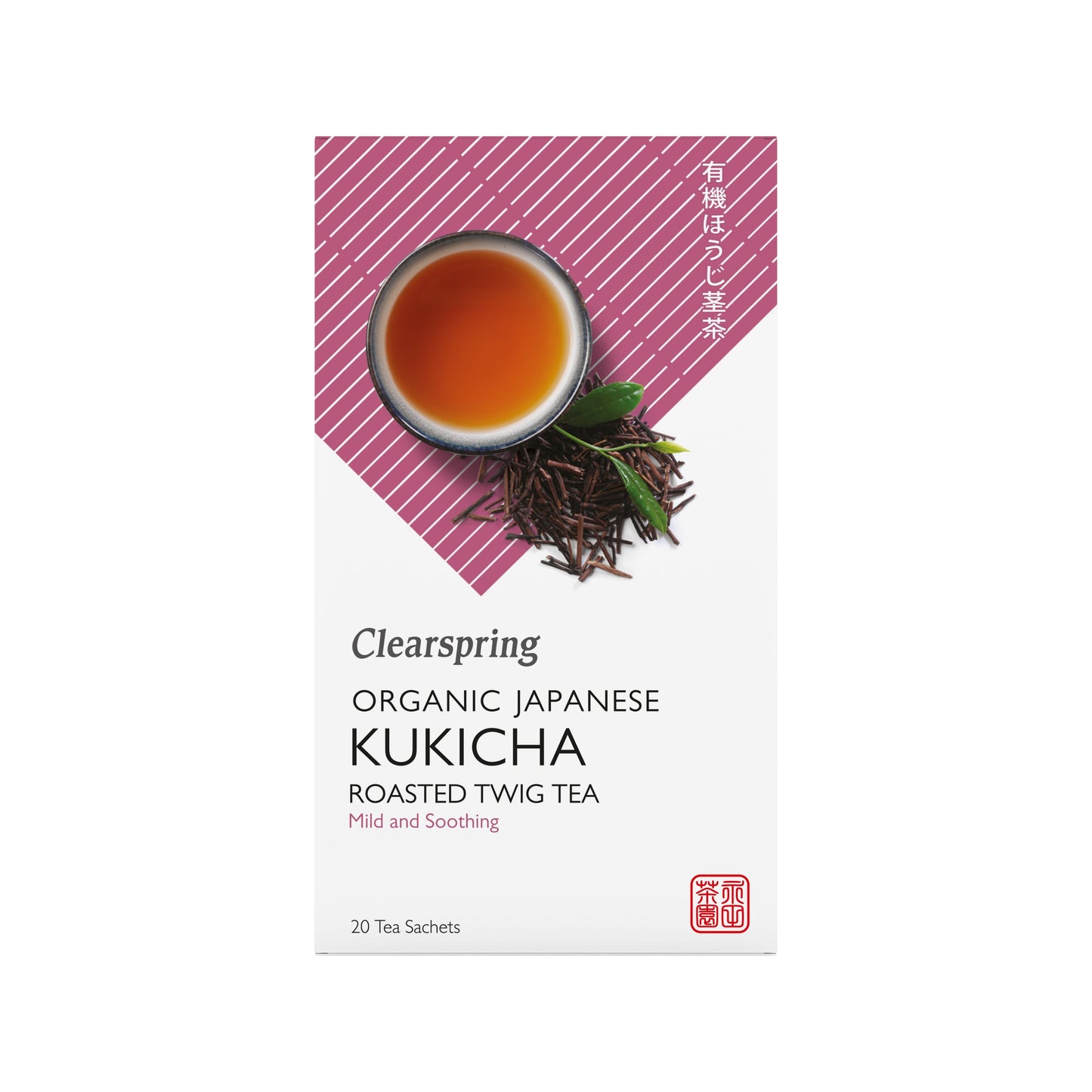 Kukicha, Roasted Twig Tea - Tea Bags 10702A Default Title / 4x20Bags