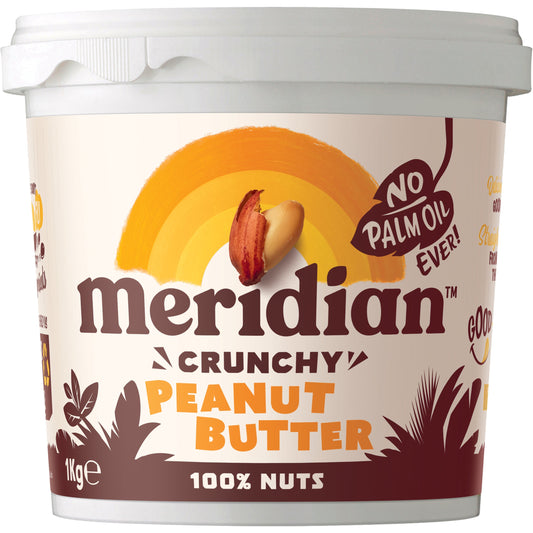 Peanut Butter Crunchy 100% Nuts 1kg 12198B