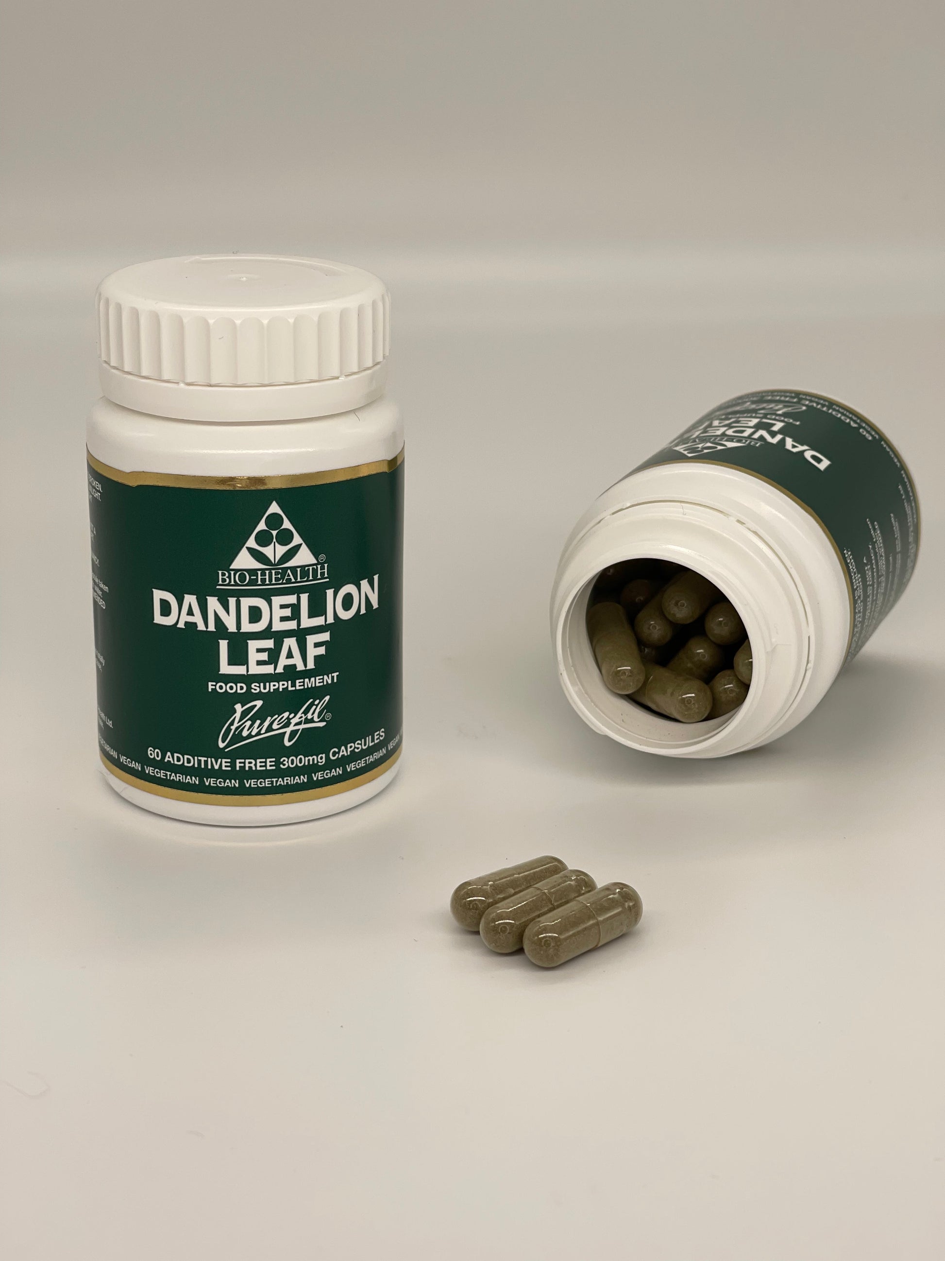Dandelion Leaf 300mg Capsules 13230B Default Title / 1x60caps