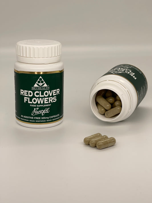 Red Clover Flowers 325mg Capsules 13238B