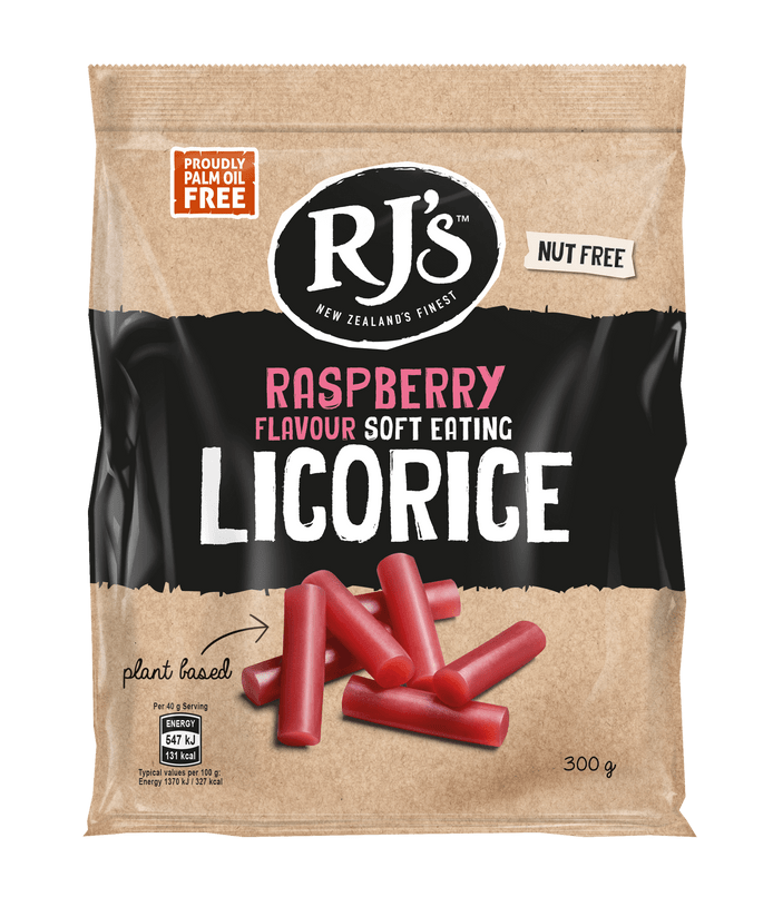 Soft Eating Raspberry Licorice Bag 16520B