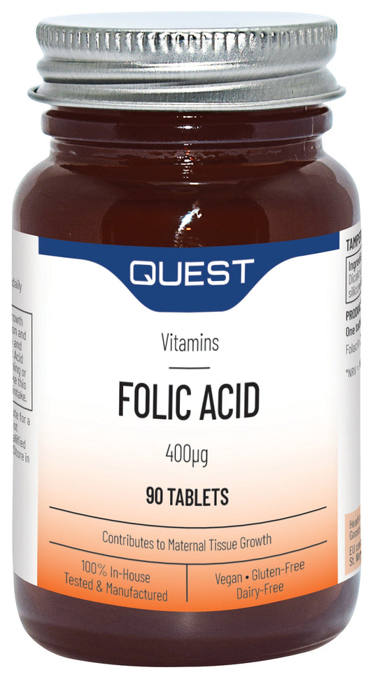 Folic Acid 400ug 18919B Default Title / 1x90Tabs