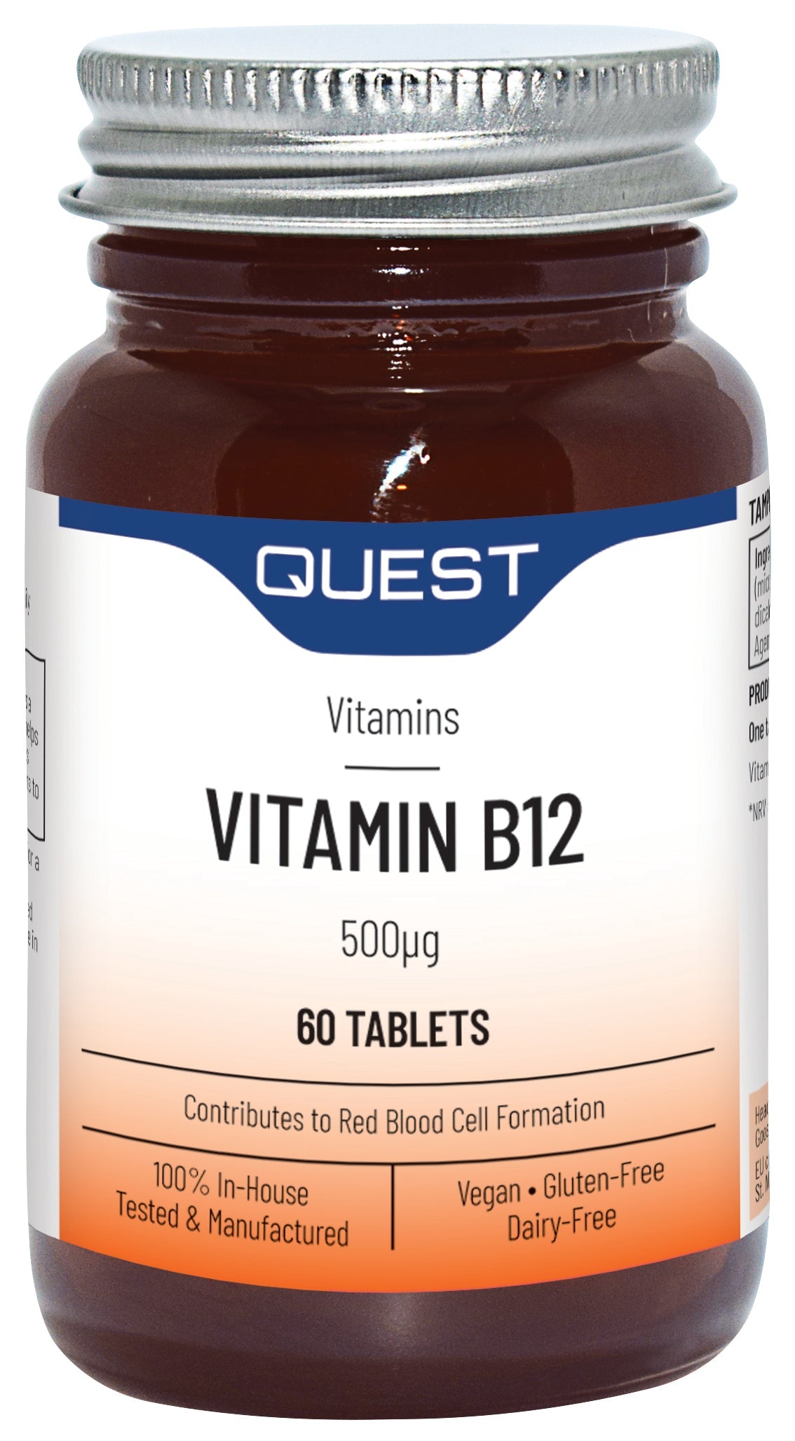 Vitamin B12 500mg 18923B Default Title / 1x60Tabs