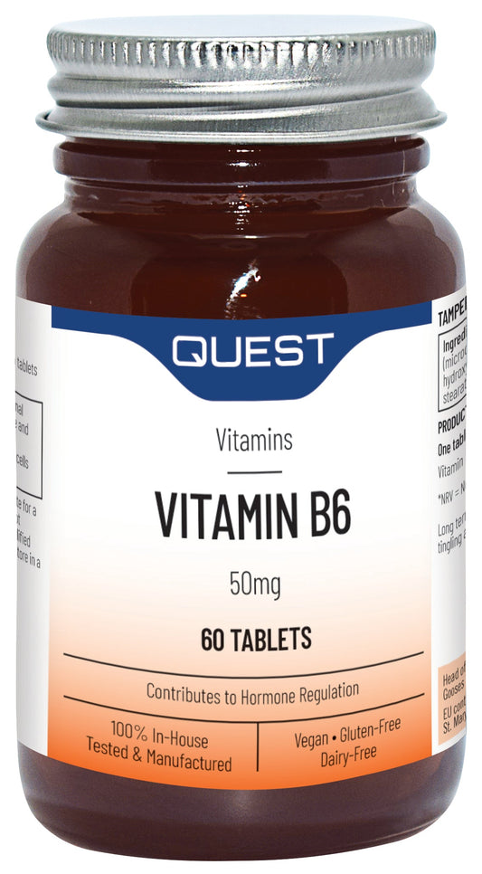 Vitamin B6 50mg 18924B Default Title / 1x60Tabs