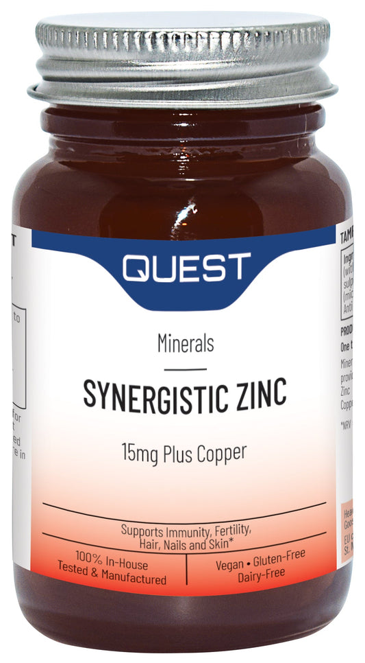 Synergistic Zinc 15mg 18950B Default Title / 1x90Tabs