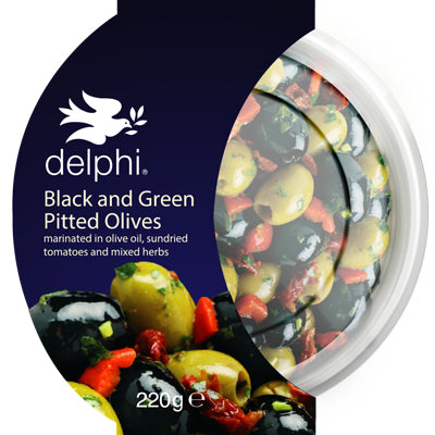Black & Green Olives 30042B