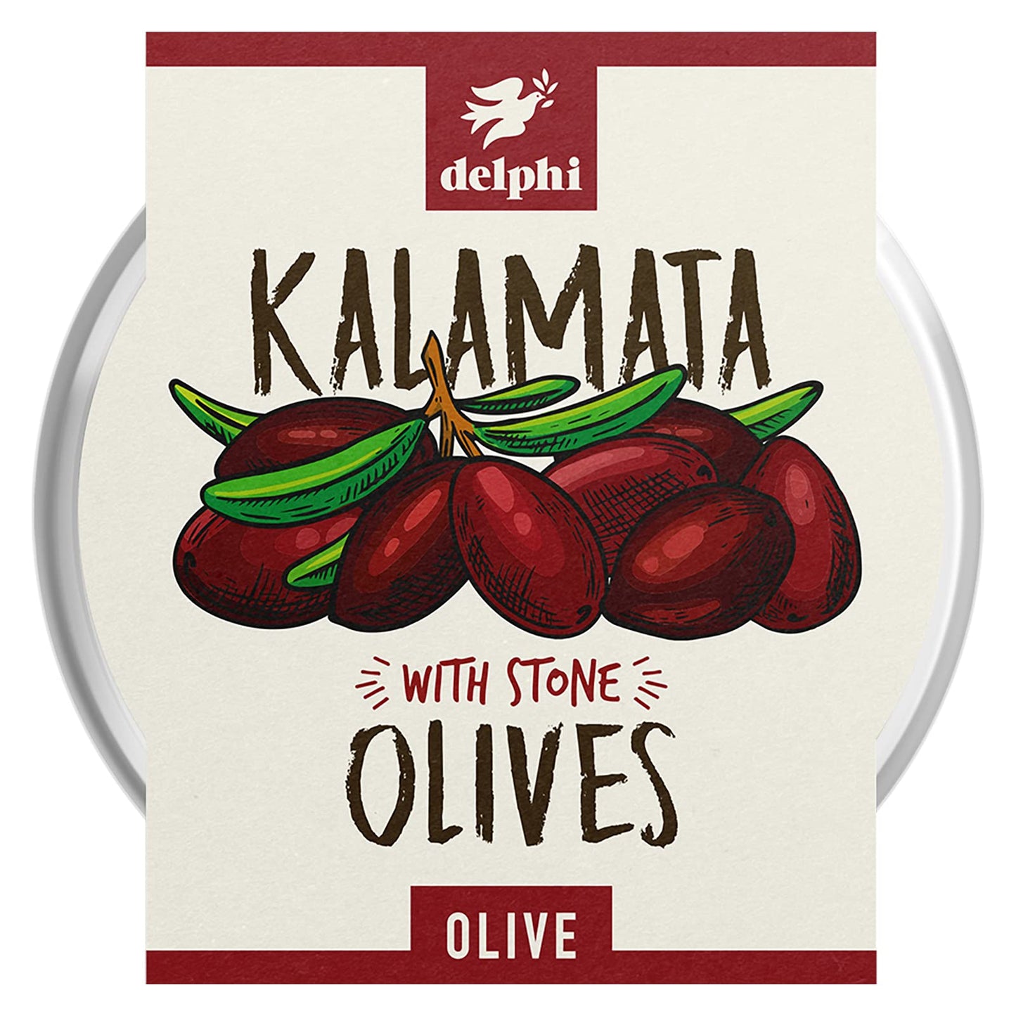 Kalamata Olives with stone 30043B