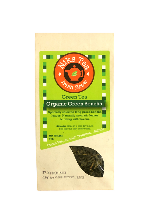 Organic Green Sencha 31453B Sgl-80g