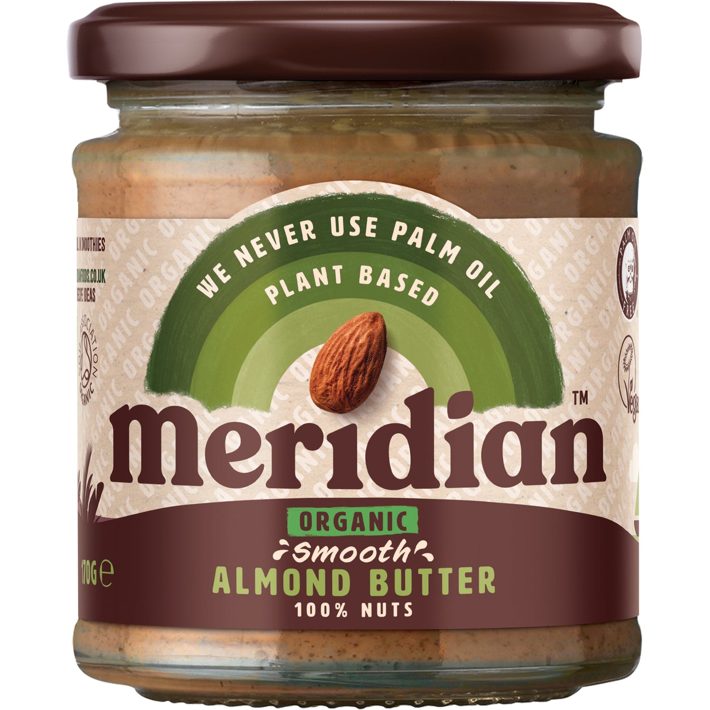 Almond Butter Smooth 100% Nuts (Org) 32341A