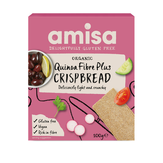 Quinoa Fibre Plus Crispbread (Org) G 33310A