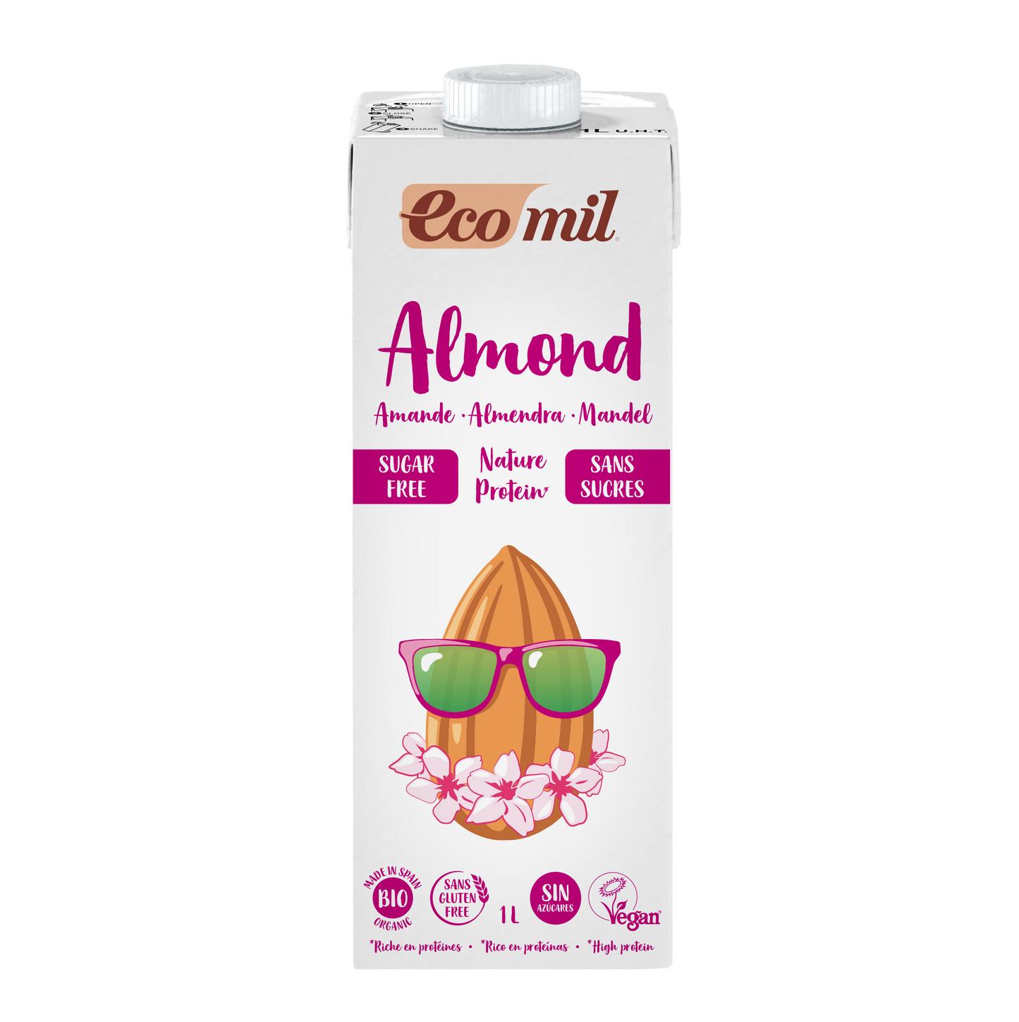 Almond Milk SF w Protein (Org) 37548A