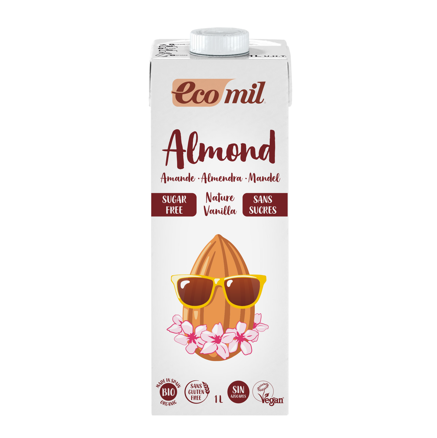 Almond Milk SF Vanilla Plus (Org) 37549A