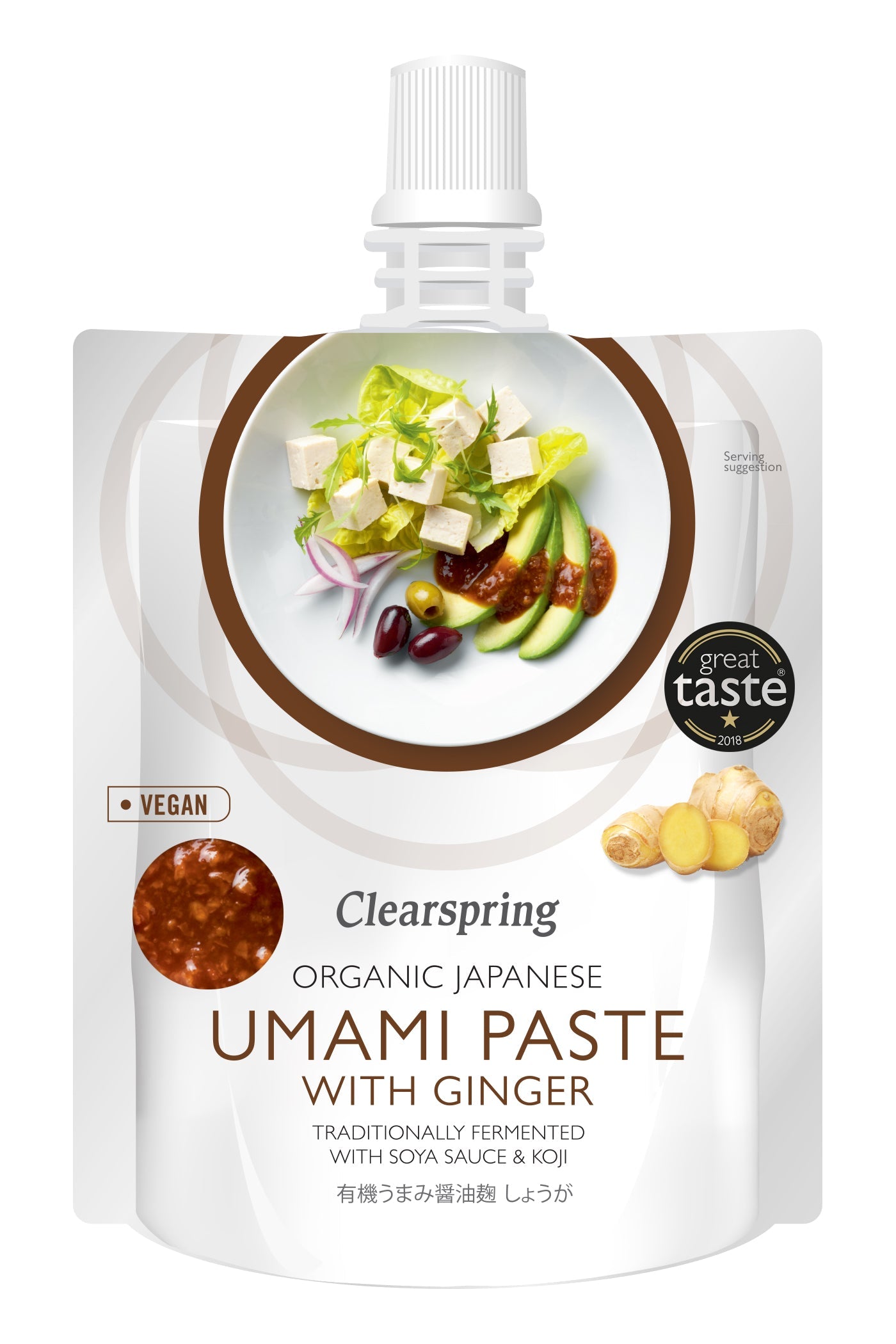 Umami Paste Ginger (Org) 37943A Default Title / 6x150g