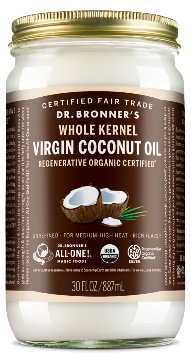 Whole Kernel Coconut Oil FT (Org) 40080A