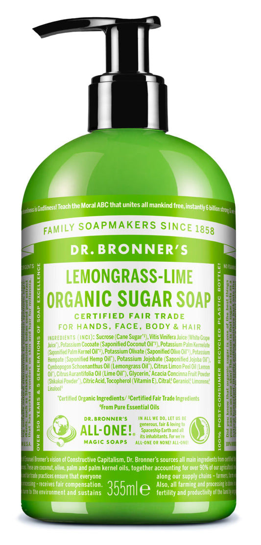 4 in 1 Lemongrass Lime Pump Soap 40300A Default Title / 1x355ml