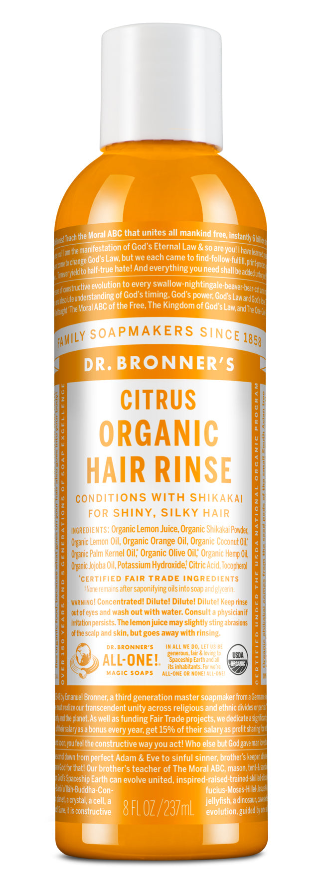 Citrus Hair Conditioner Rinse 40309A Default Title / 1x236ml