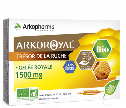 Royal Jelly Vials 1500mg (Org) 40384A