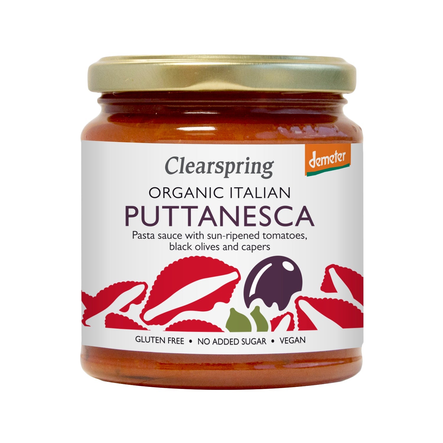 Puttanesca Sauce Demeter (Org) 41018A Default Title / 6x300g