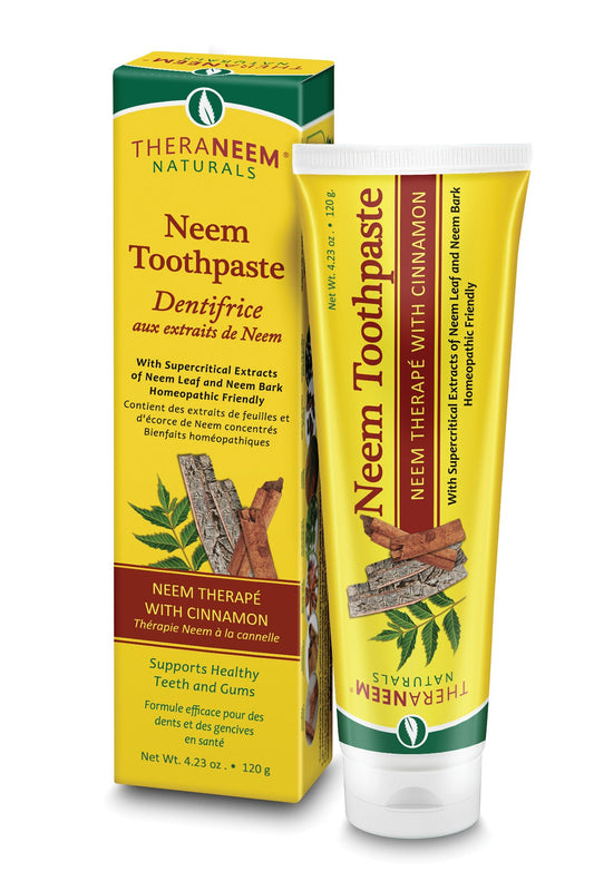 Neem Toothpaste Cinnamon - 4.23oz 41544B Sgl-4.23oz