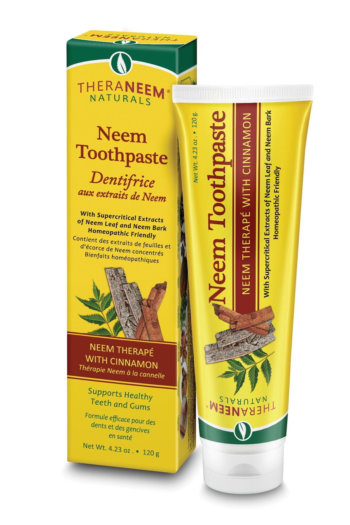 Neem Toothpaste Cinnamon - 4.23oz 41544B