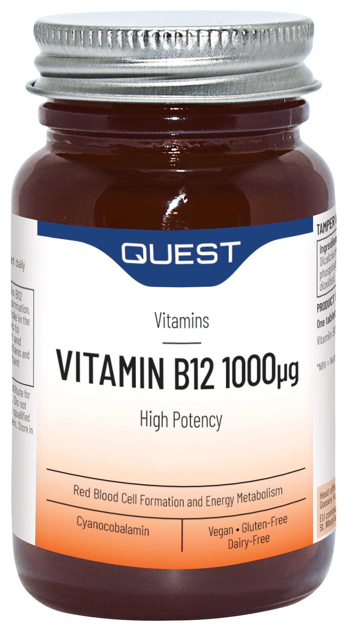 Vitamin B12 1000mcg 42548B Default Title / 1x90Tabs