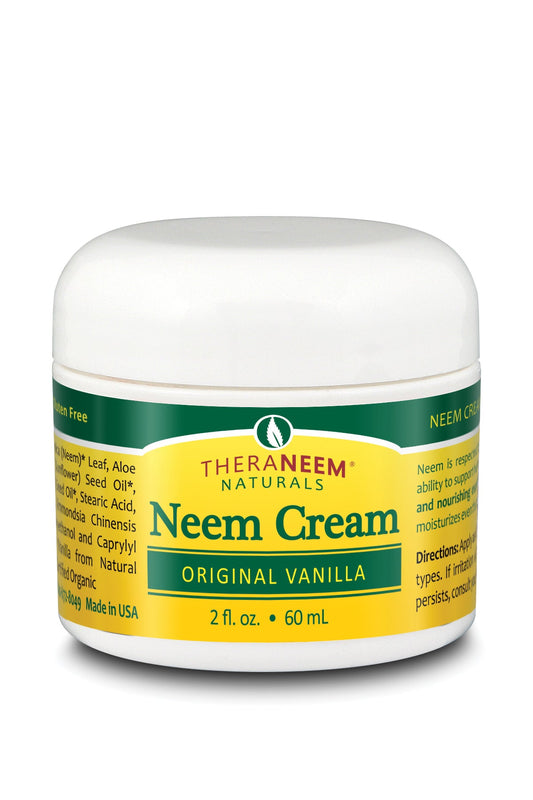 Neem Cream Jar Orig/Vanilla 43372B Sgl-2oz