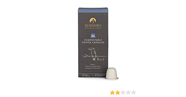 Compostable Coffee Capsules DECAF 44038B