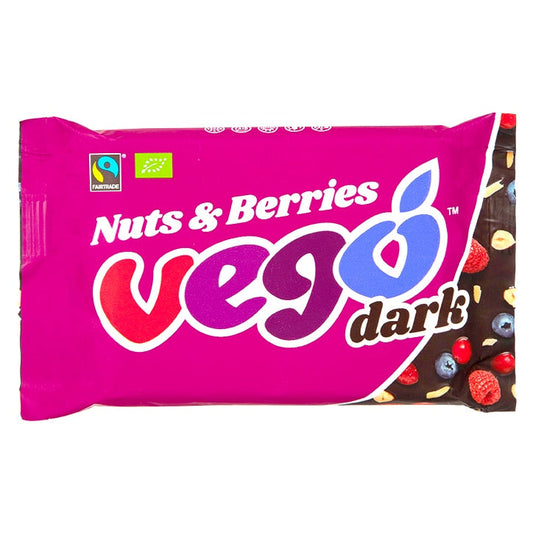 Nuts & Berries Dark Chocolate (Org) 44469A Default Title / 12x85g