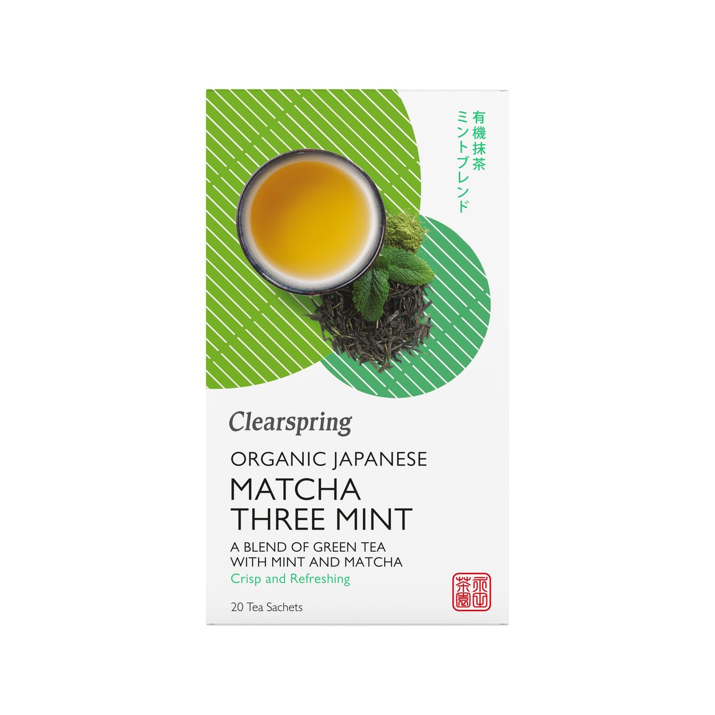 Matcha Three Mint Tea (Org) 44566A Default Title / 4x20Bags