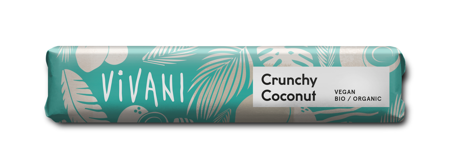 Crunchy Coconut Bar Vegan (Org) 45077A