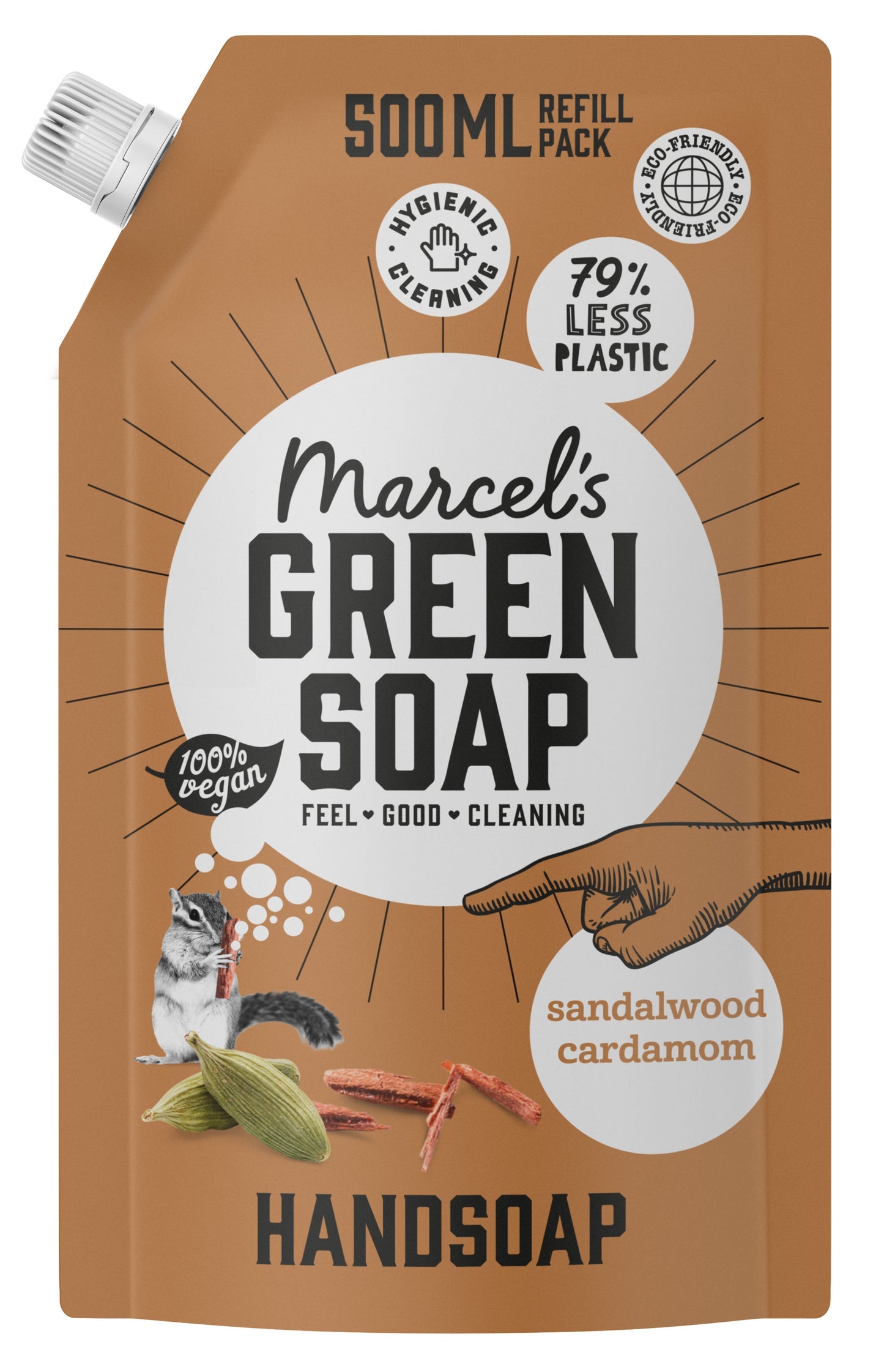 Handsoap Sandalwood & Cardamom REFIL 45781B