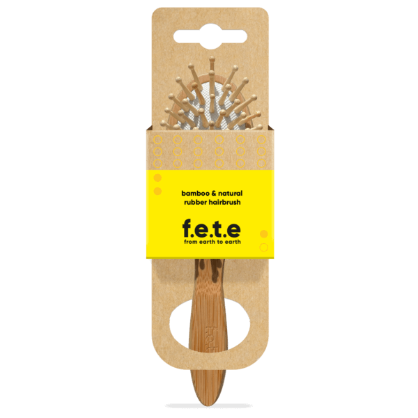 FETE Round Small Bamboo Brush (18cm  46034A