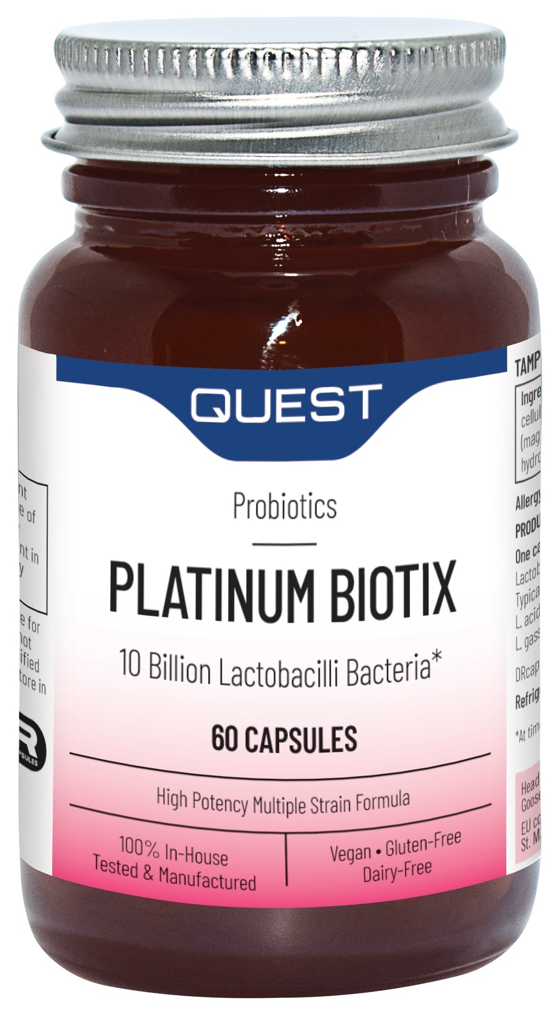 Platinum Probiotix 46400B Default Title / 1x60Caps