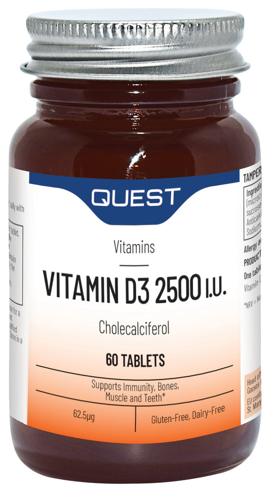 Vitamin D3 2500iu 46416B Default Title / 1x60Tabs