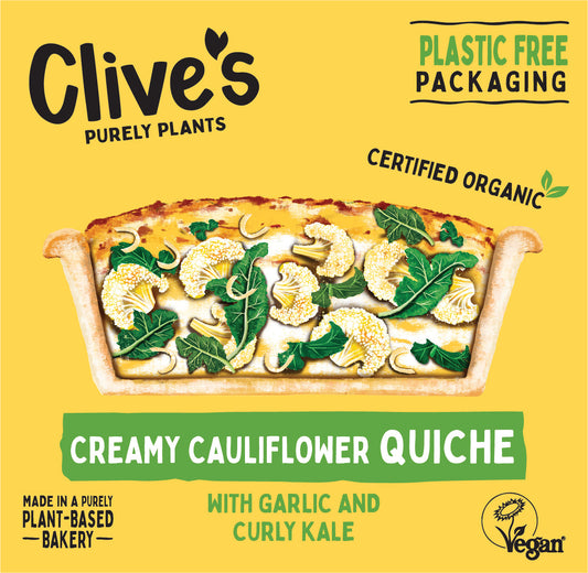 Creamy Cauliflower Quiche 46739A Default Title / 1x165g