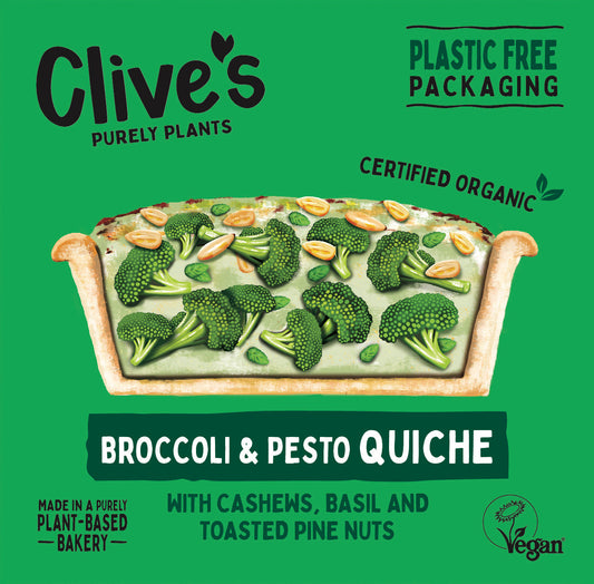 Broccoli & Green Pesto Quiche (Org) 46927A